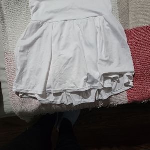 White skort size small